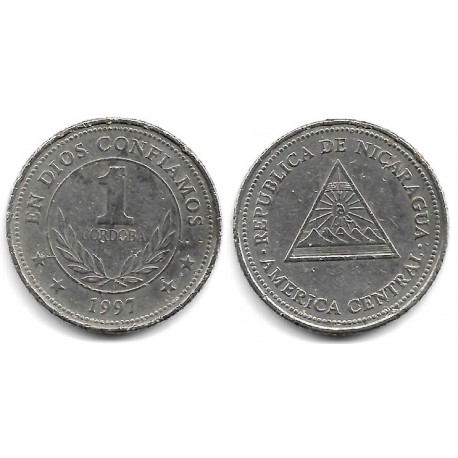 (89) Nicaragua. 1997. 1 Córdoba (BC)