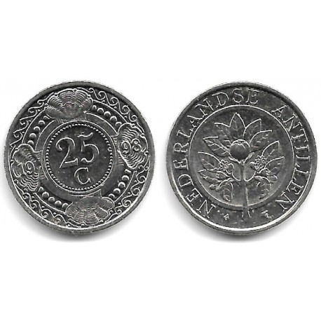 (35) Antillas Neerlandesas. 1998. 25 Cents (EBC)