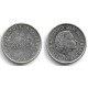 (3) Antillas Neerlandesas. 1960. 1/10 Gulden (EBC) (Plata) Golpe en el canto