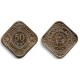 (36) Antillas Neerlandesas. 1990. 50 Cents (SC)