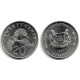 (101) Singapur. 1997. 20 Cents (EBC)