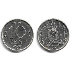 (10) Antillas Neerlandesas. 1978. 10 Cents (EBC-)