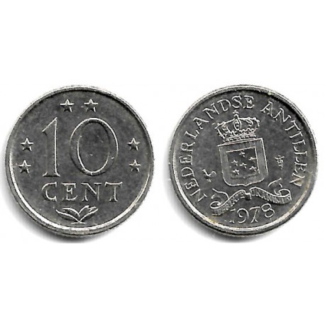 (10) Antillas Neerlandesas. 1978. 10 Cents (EBC-)