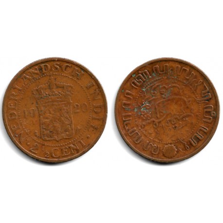 (316) Indias Holandesas. 1920. 2½ Cents (BC+)
