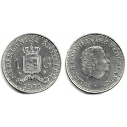 (12) Antillas Neerlandesas. 1971. 1 Gulden (SC-)