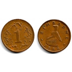 (1) Zimbabue. 1988. 1 Cent (MBC)