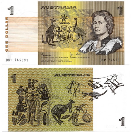 (42d) Australia. 1974-83. 1 Dollar (SC)