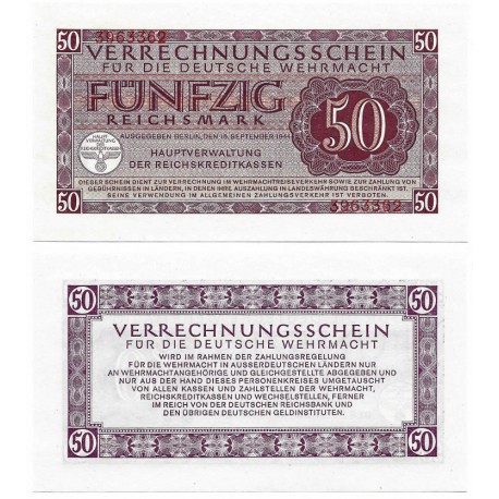 (M41) Alemania (III Reich). 1944. 50 Reichmark (SC)
