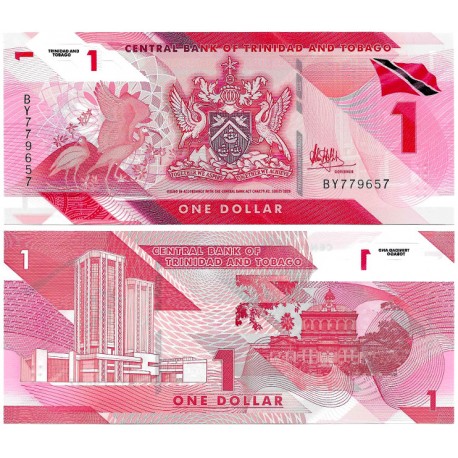 (W60) Trinidad y Tobago. 2020. 1 Dollar (SC)