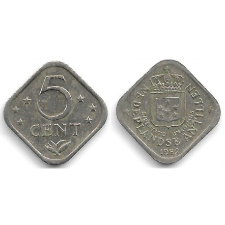 (13) Antillas Neerlandesas. 1982. 5 Cents (BC)
