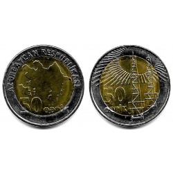 (44) Azerbaiyán. 2006. 50 Qapik (SC)