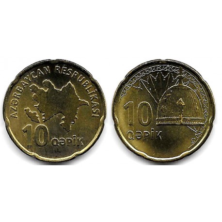 (42) Azerbaiyán. 2006. 10 Qapik (SC)