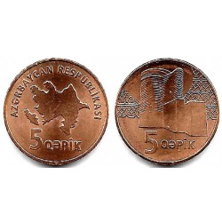 (41) Azerbaiyán. 2006. 5 Qapik (SC)