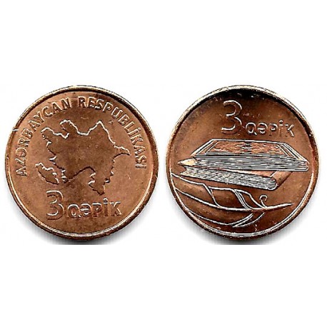 (40) Azerbaiyán. 2006. 3 Qapik (SC)