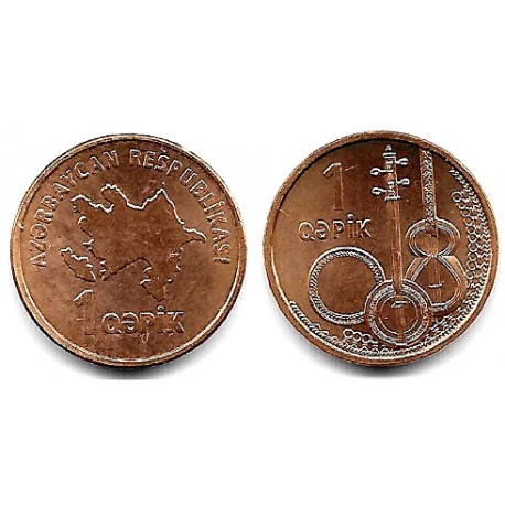 (36) Azerbaiyán. 2006. 1 Qapik (SC)