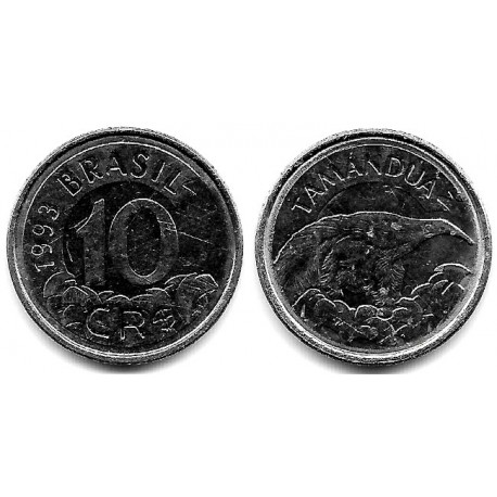 (628) Brasil. 1993. 10 Cruzeiros Reais (EBC)