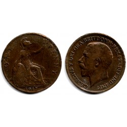 (810) Gran Bretaña. 1917. 1 Penny (BC)