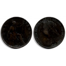 (790) Gran Bretaña. 1898. 1 Penny (BC)