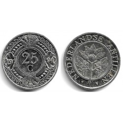 (35) Antillas Neerlandesas. 1994. 25 Cents (EBC)