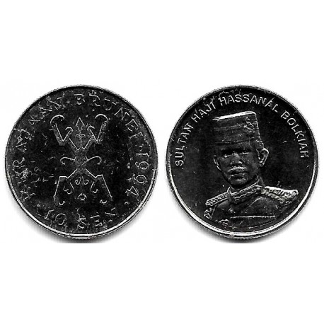 (36) Brunei. 1994. 10 Sen (SC)
