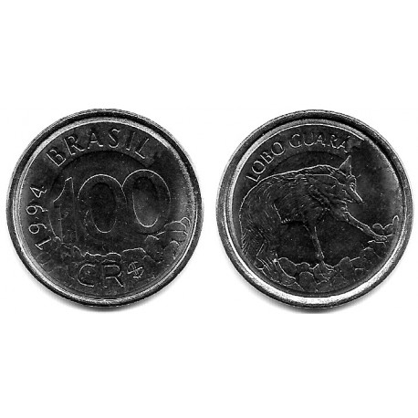 (630) Brasil. 1994. 100 Cruzeiros Reais (SC)