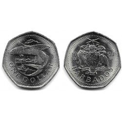 (14.2) Barbados. 1994. 1 Dollar (SC)