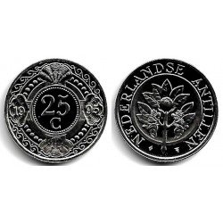 (35) Antillas Neerlandesas. 1995. 25 Cents (SC)