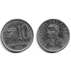 (153) Paraguay. 1975. 10 Guaranies (MBC+)