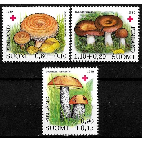 Finlandia. 1980. Serie Completa (SC) Flora