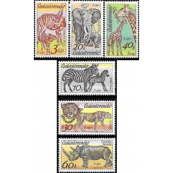 Checoslovaquia. 1976. Serie Completa (Nuevo) Fauna