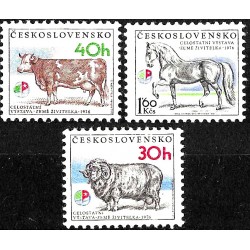 Checoslovaquia. 1976. Serie Completa (Nuevo) Fauna