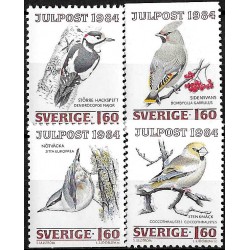 Suecia. 1984. Serie Completa (Nuevo) Fauna