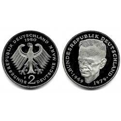 (149) Alemania. 1980(F). 2 Mark (Proof)