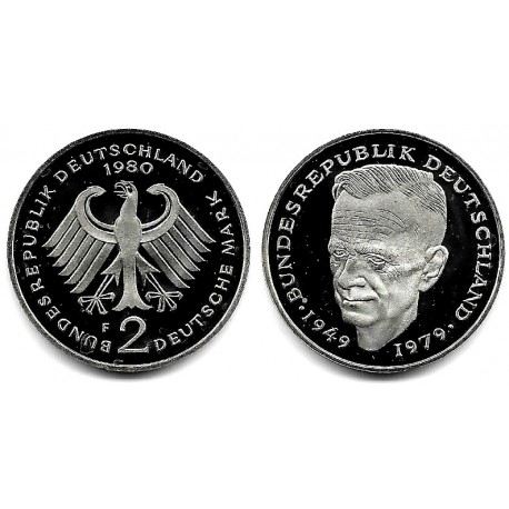 (149) Alemania. 1980(F). 2 Mark (Proof)