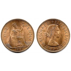 (897) Gran Bretaña. 1967. 1 Penny (EBC+)