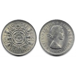 (906) Gran Bretaña. 1967. 2 Shillings (SC)