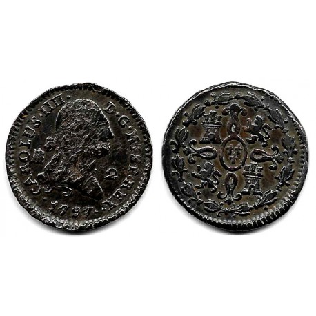 Carlos IV. 1797. 2 Maravedí (BC/BC-) Ceca de Segovia