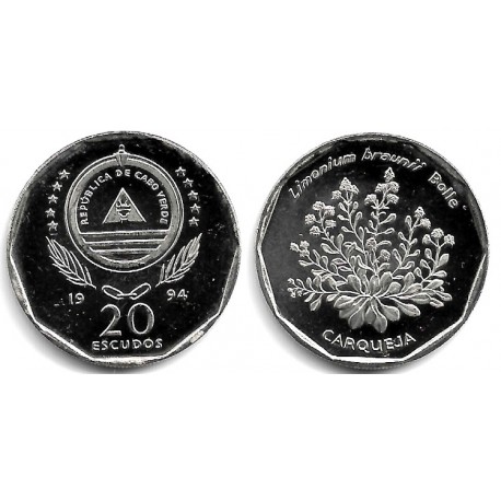 (33) Cabo Verde. 1994. 20 Escudos (SC)