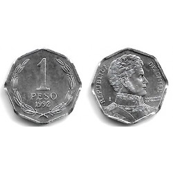 (231) Chile. 1992. 1 Peso (SC)