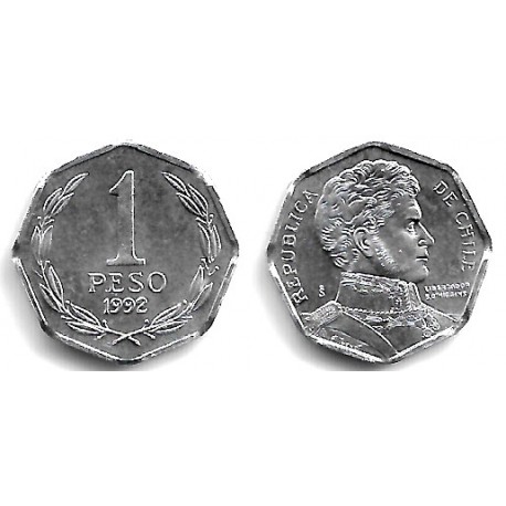 (231) Chile. 1992. 1 Peso (SC)