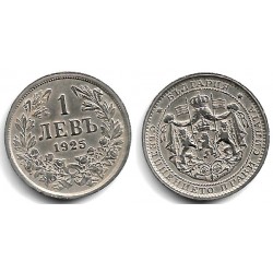 (37) Bulgaria. 1925. 1 Leva (EBC)
