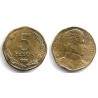 (232) Chile. 1998. 5 Pesos (SC-)