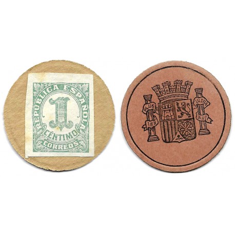 España (II República). Sin Fecha. 1 Céntimo (EBC+/SC-)