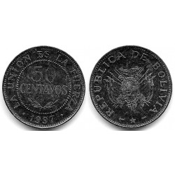 (204) Bolivia. 1997. 50 Centavos (SC-)