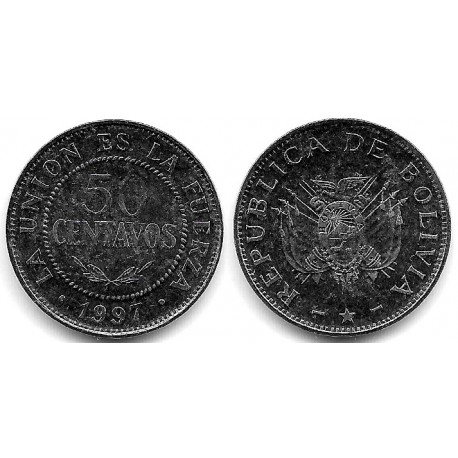 (204) Bolivia. 1997. 50 Centavos (SC-)