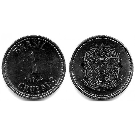 (605) Brasil. 1986. 1 Cruzeiro (SC-)