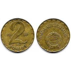 (591) Hungria. 1989. 2 Forint (MBC+)