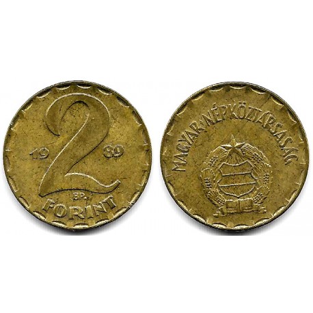 (591) Hungria. 1989. 2 Forint (MBC+)