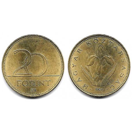 (696) Hungría. 1994. 20 Forint (EBC)