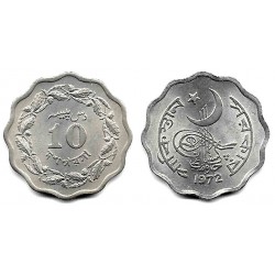 (31) Pakistán. 1972. 10 Paisa (SC)